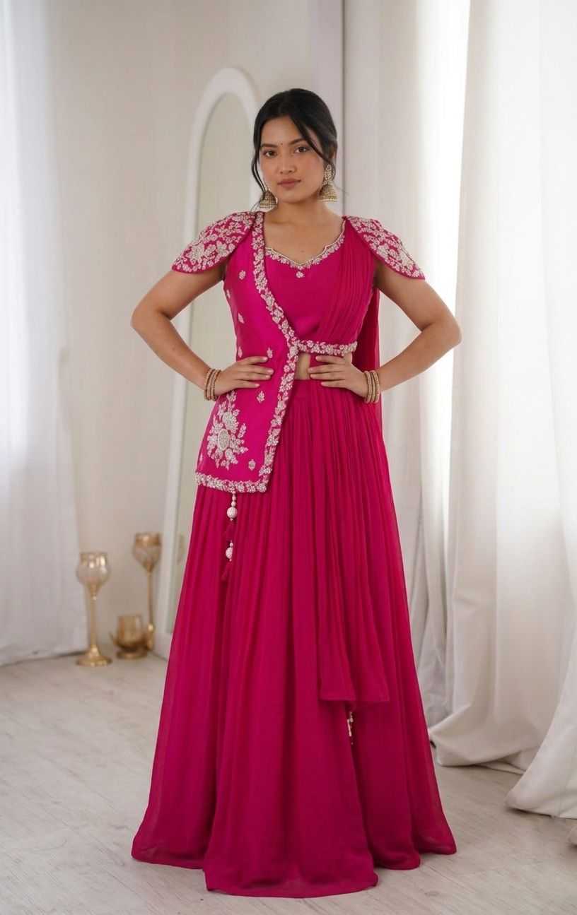 Chinon Embroidered Lehenga