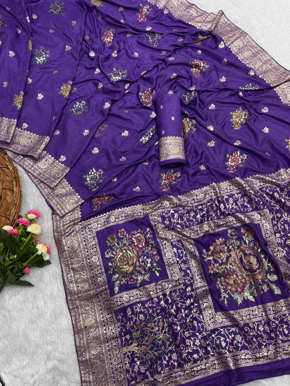 Pure Viscos Designer Saree