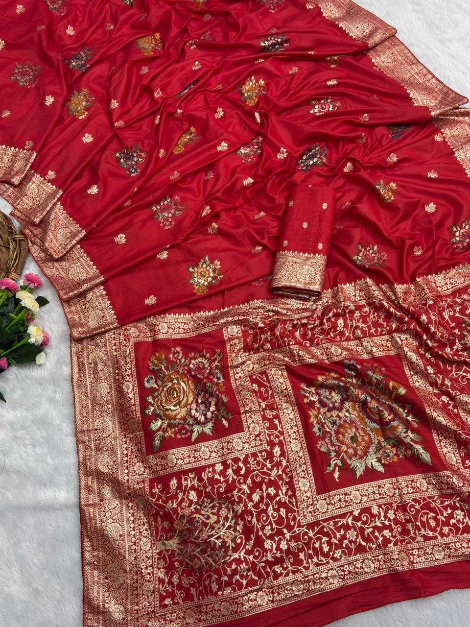 Pure Viscos Designer Saree