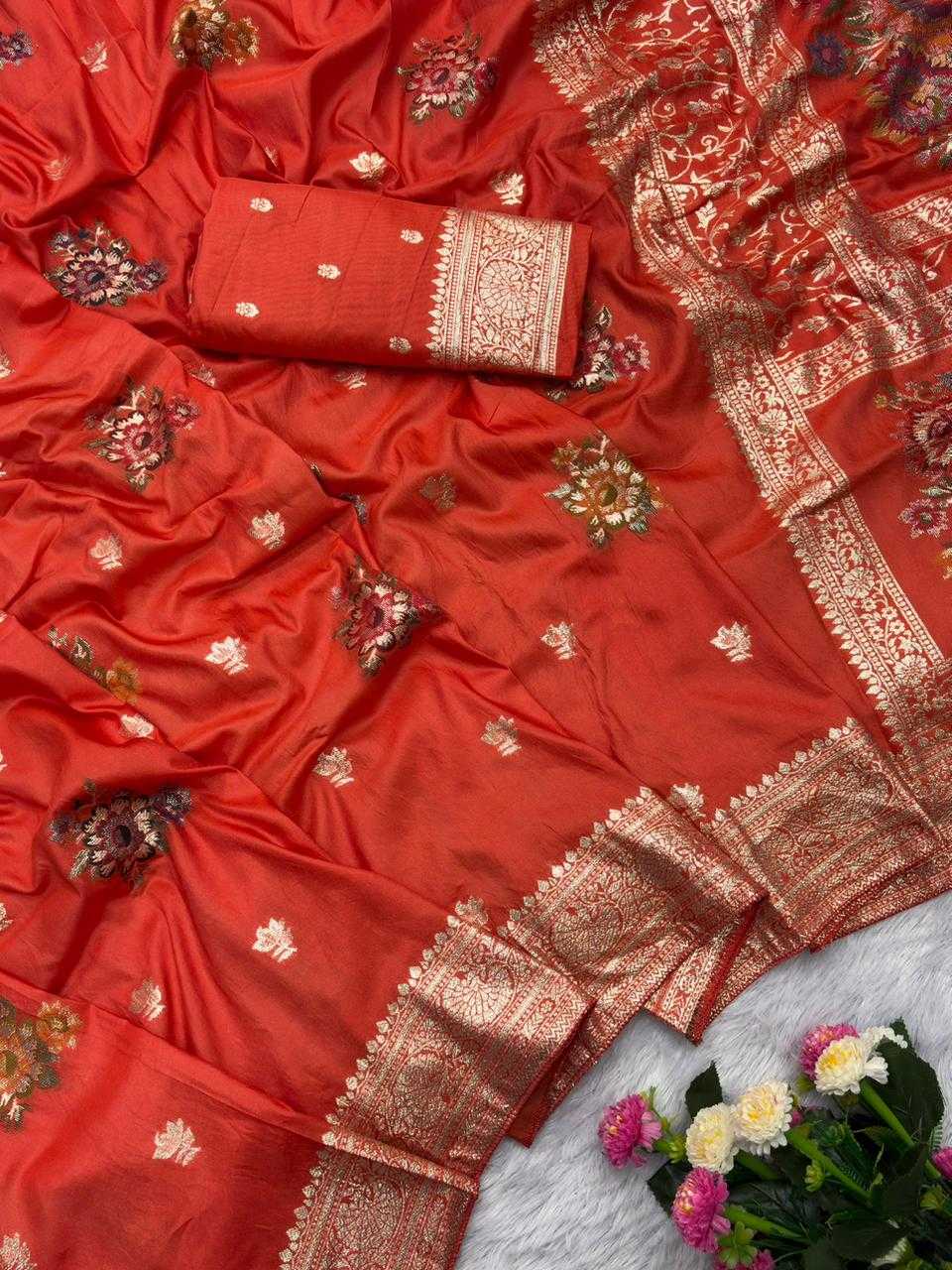 Pure Viscos Designer Saree