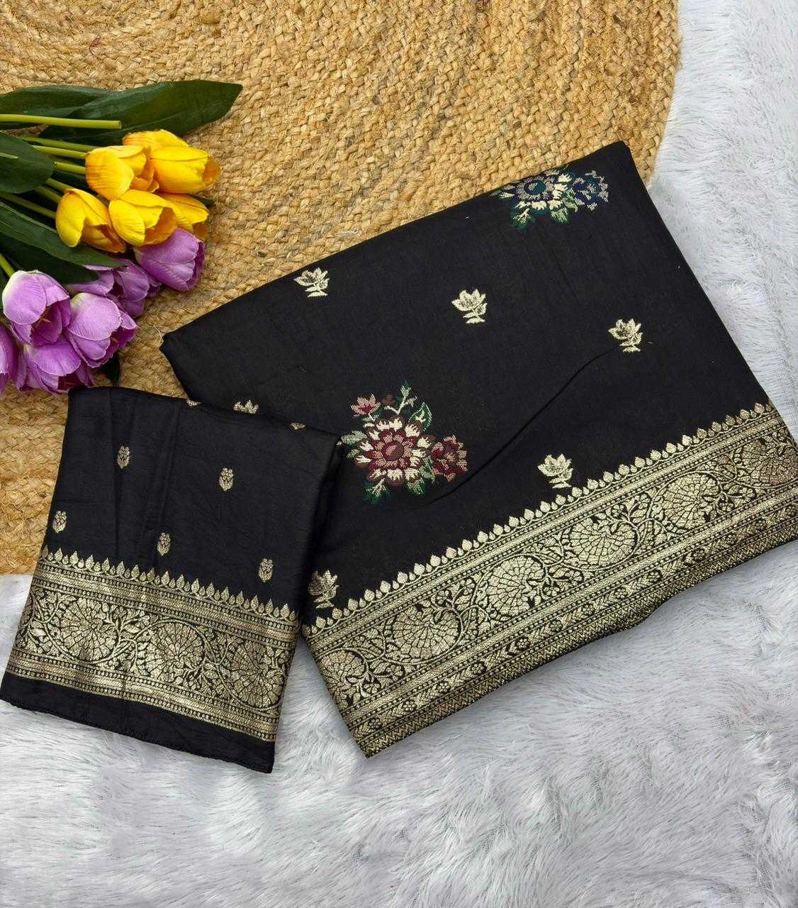 Pure Viscos Designer Saree