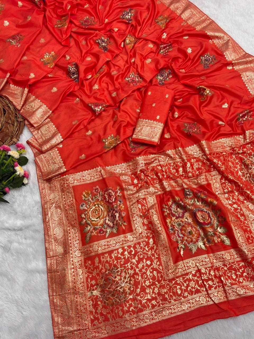 Pure Viscos Designer Saree