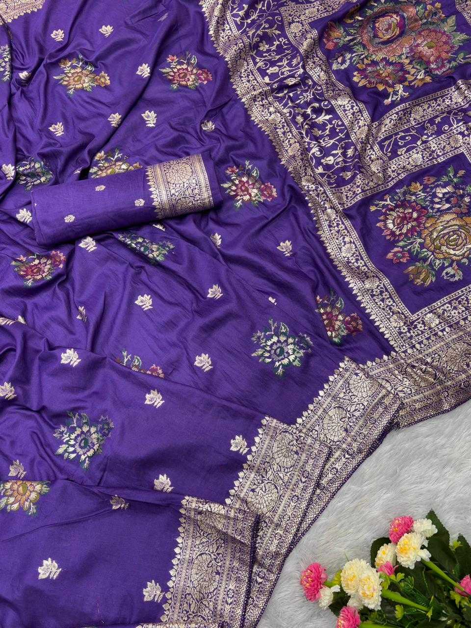 Pure Viscos Designer Saree
