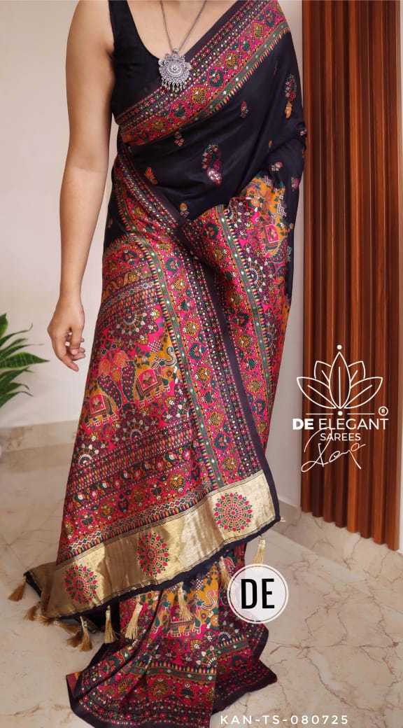 Abhaya Pashmina Party Wear Silk Saree