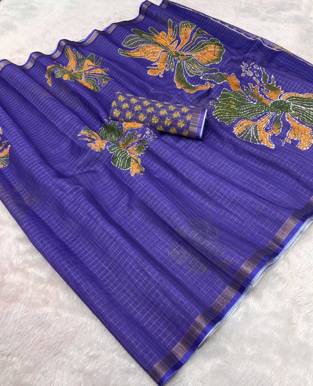 Cotton Printed Saree