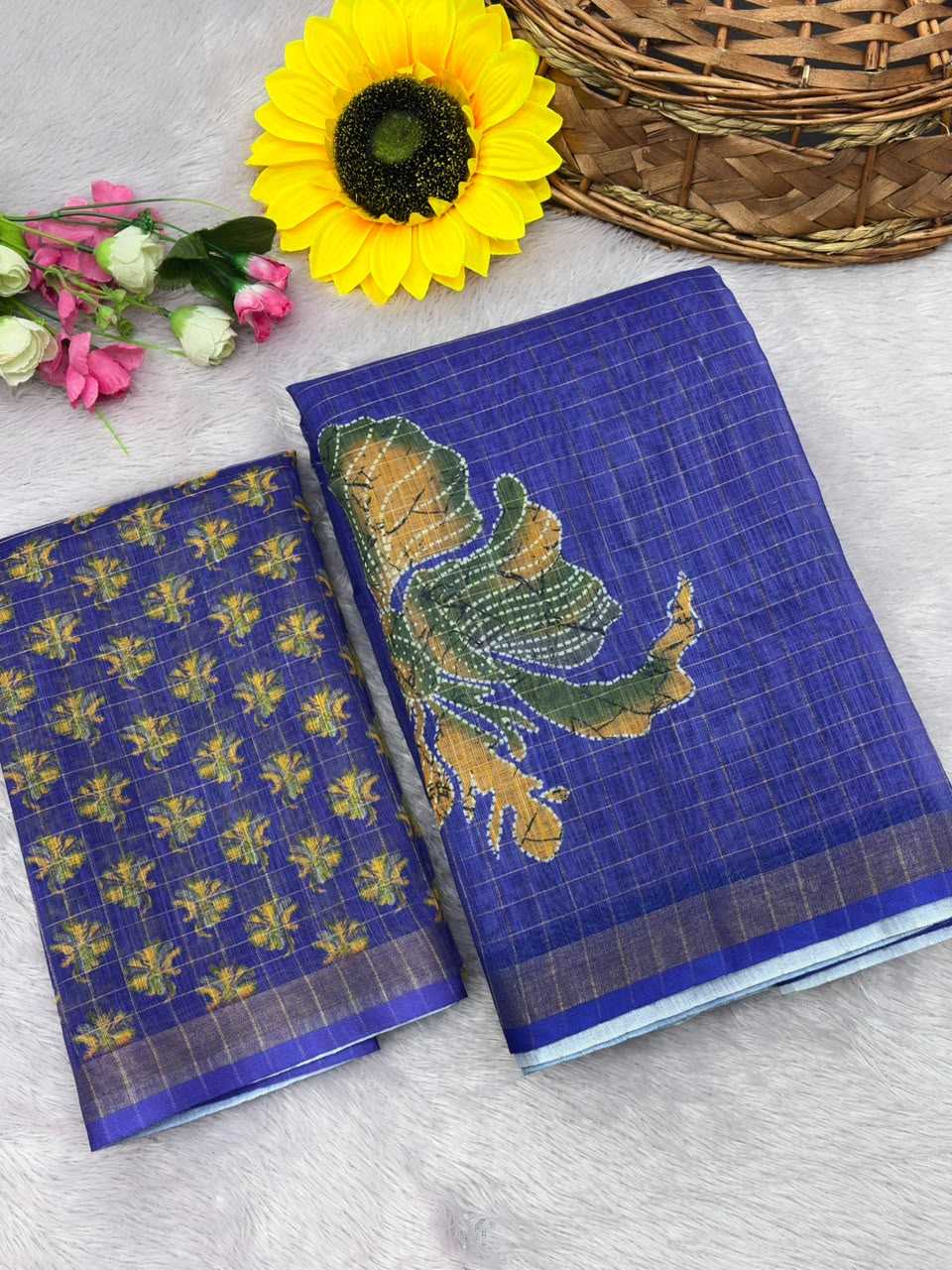 Cotton Printed Saree
