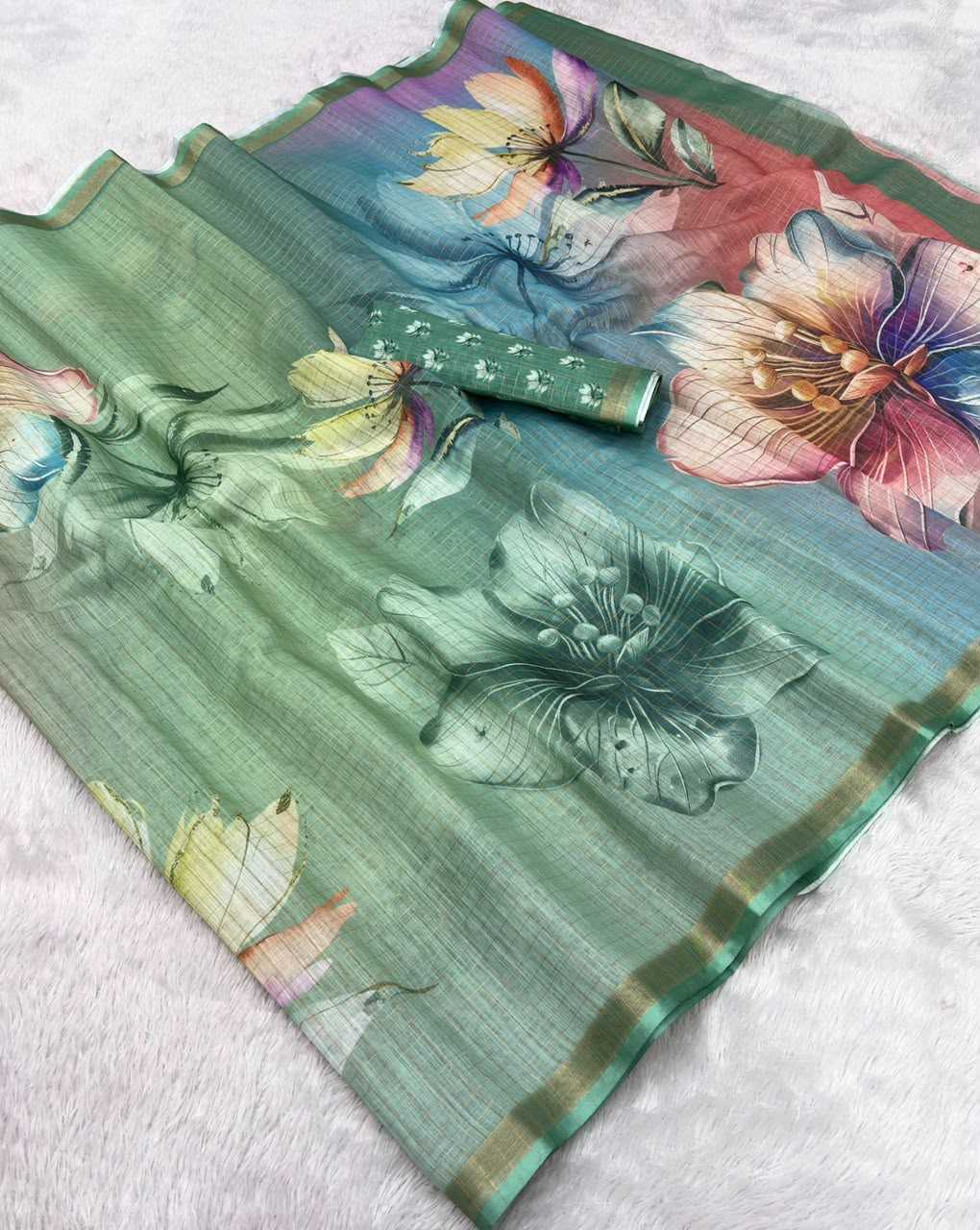 Cotton Printed Saree