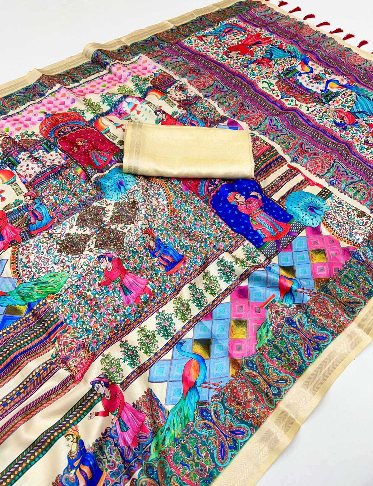 Pure Silk Designer Saree
