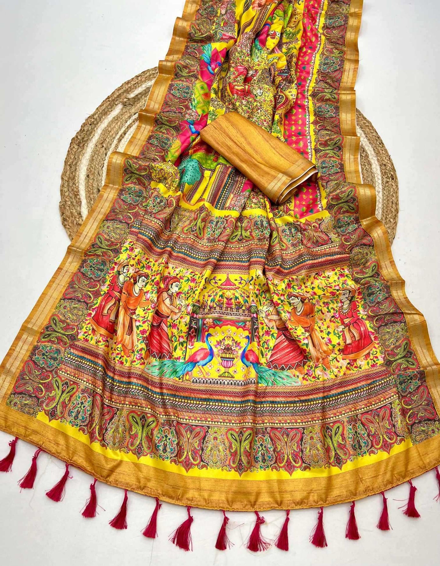 Pure Silk Designer Saree