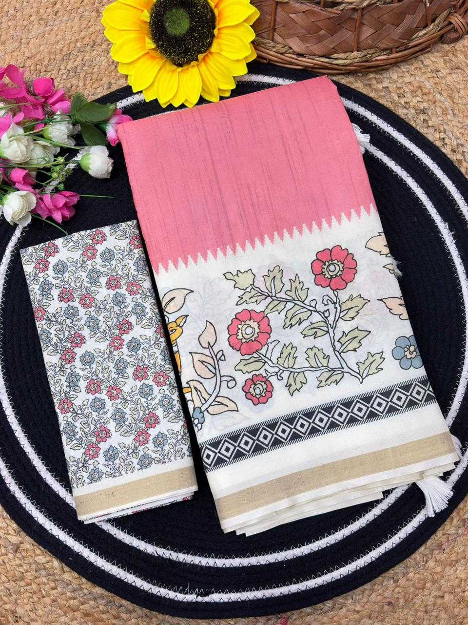Cotton Printed Saree