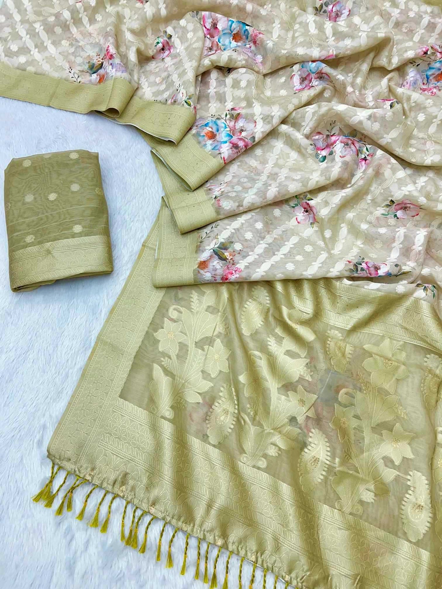Cotton Designer Saree