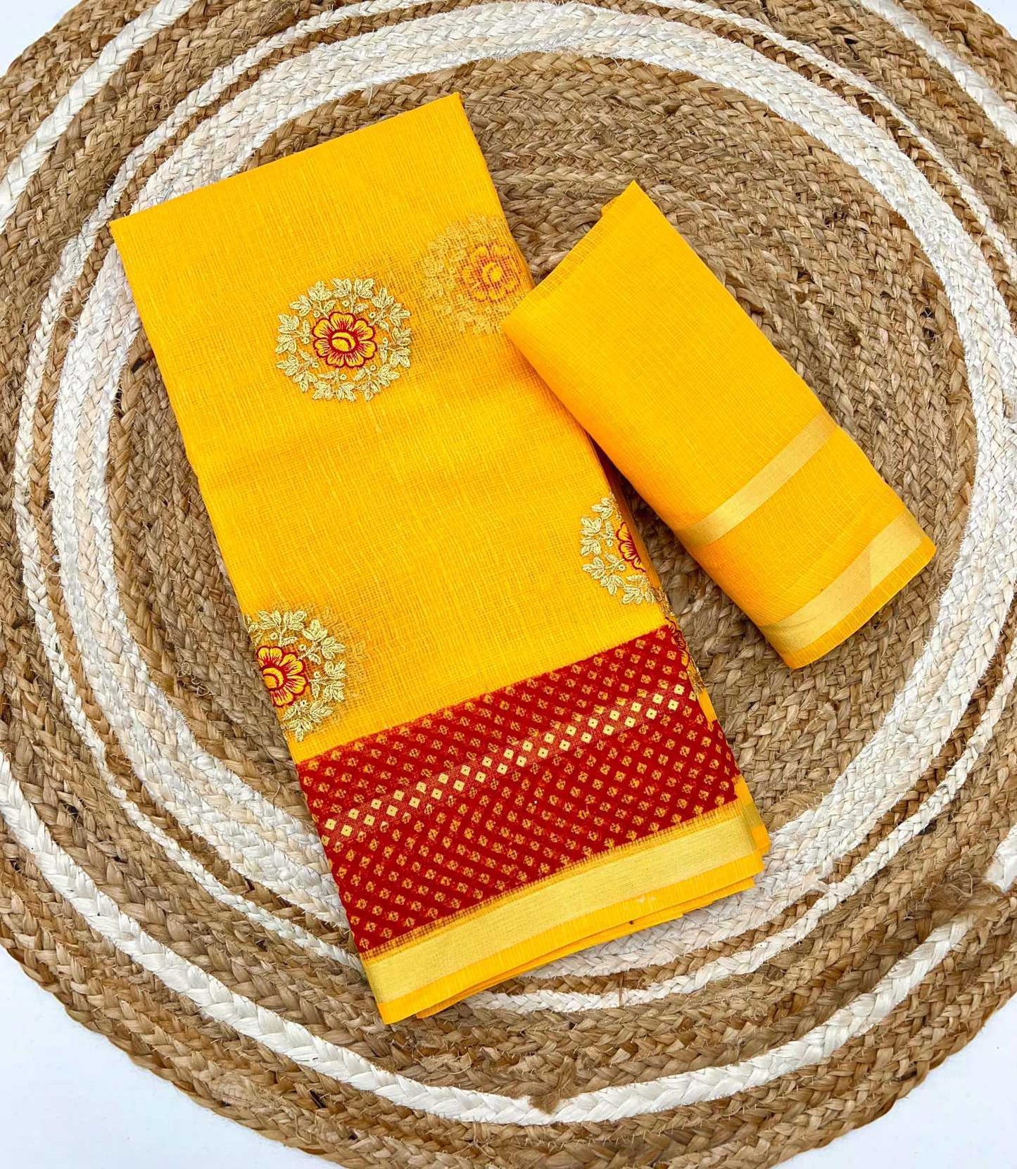 Hand Work Saree