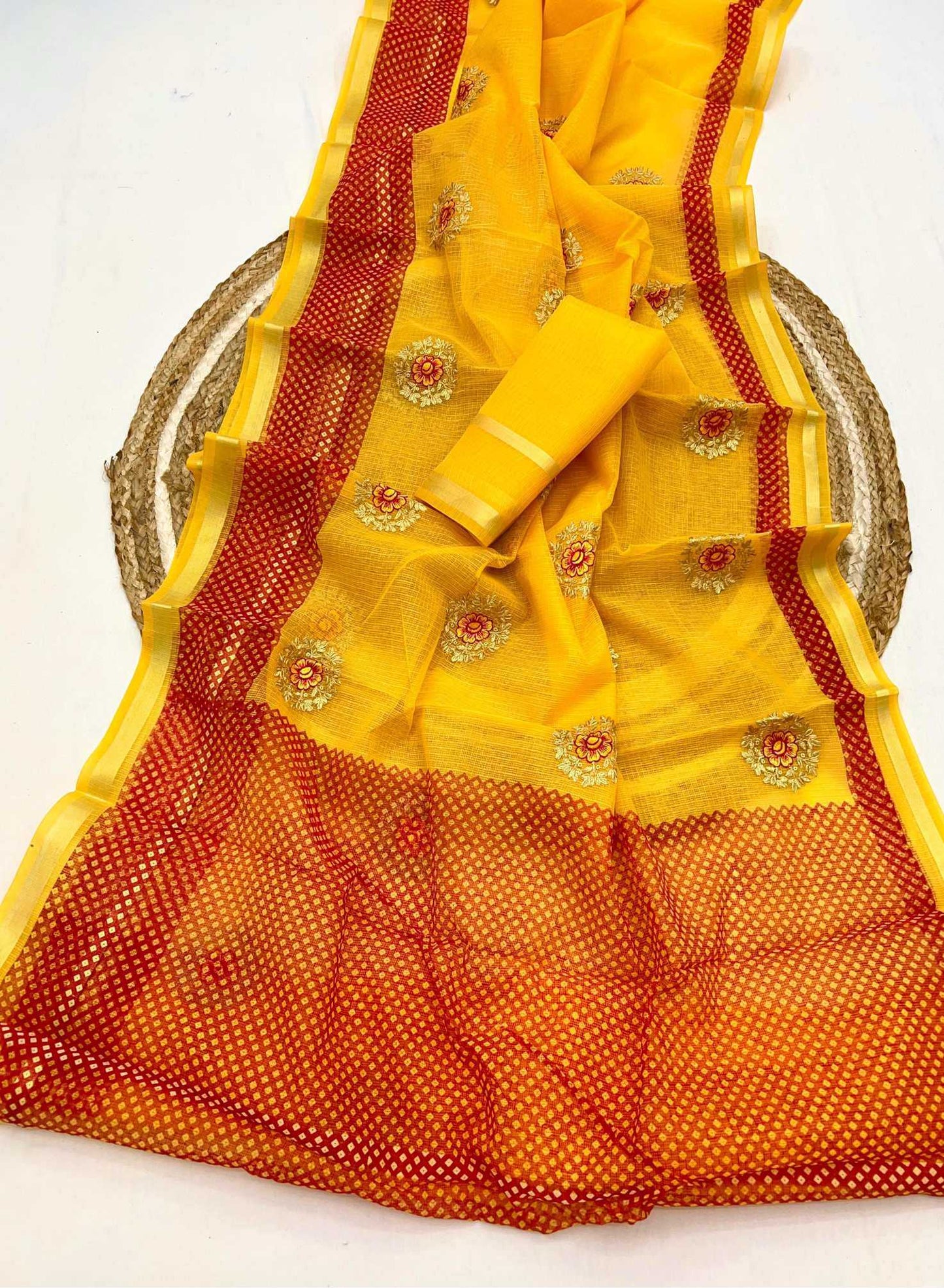 Hand Work Saree