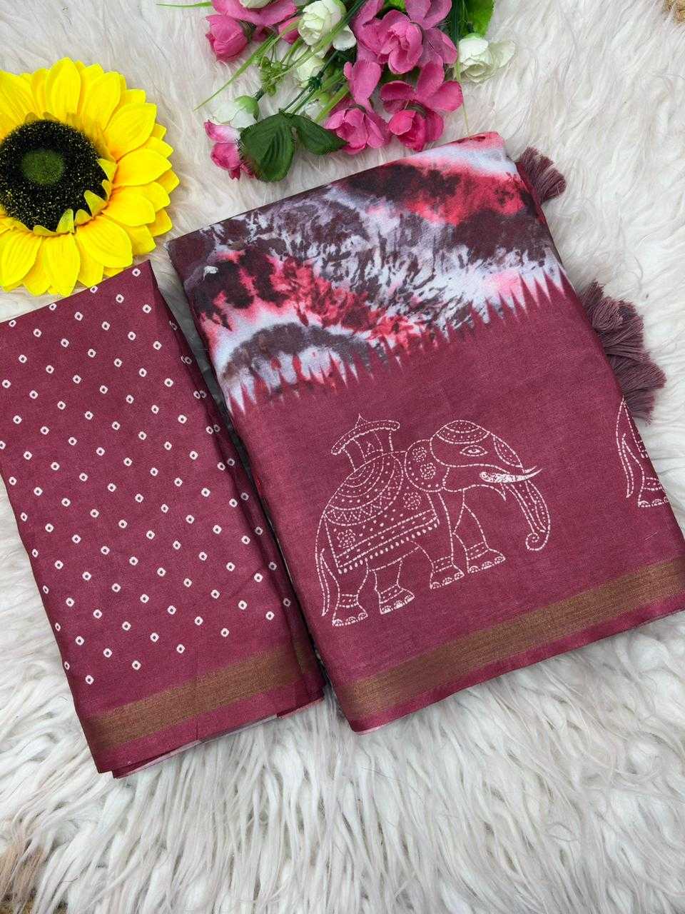 Printed Saree