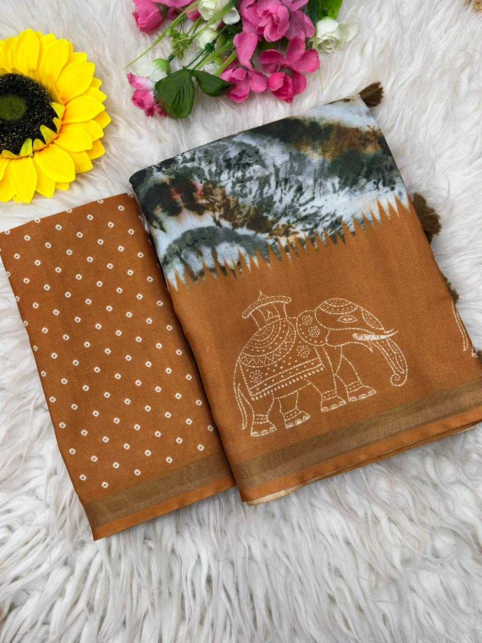 Printed Saree