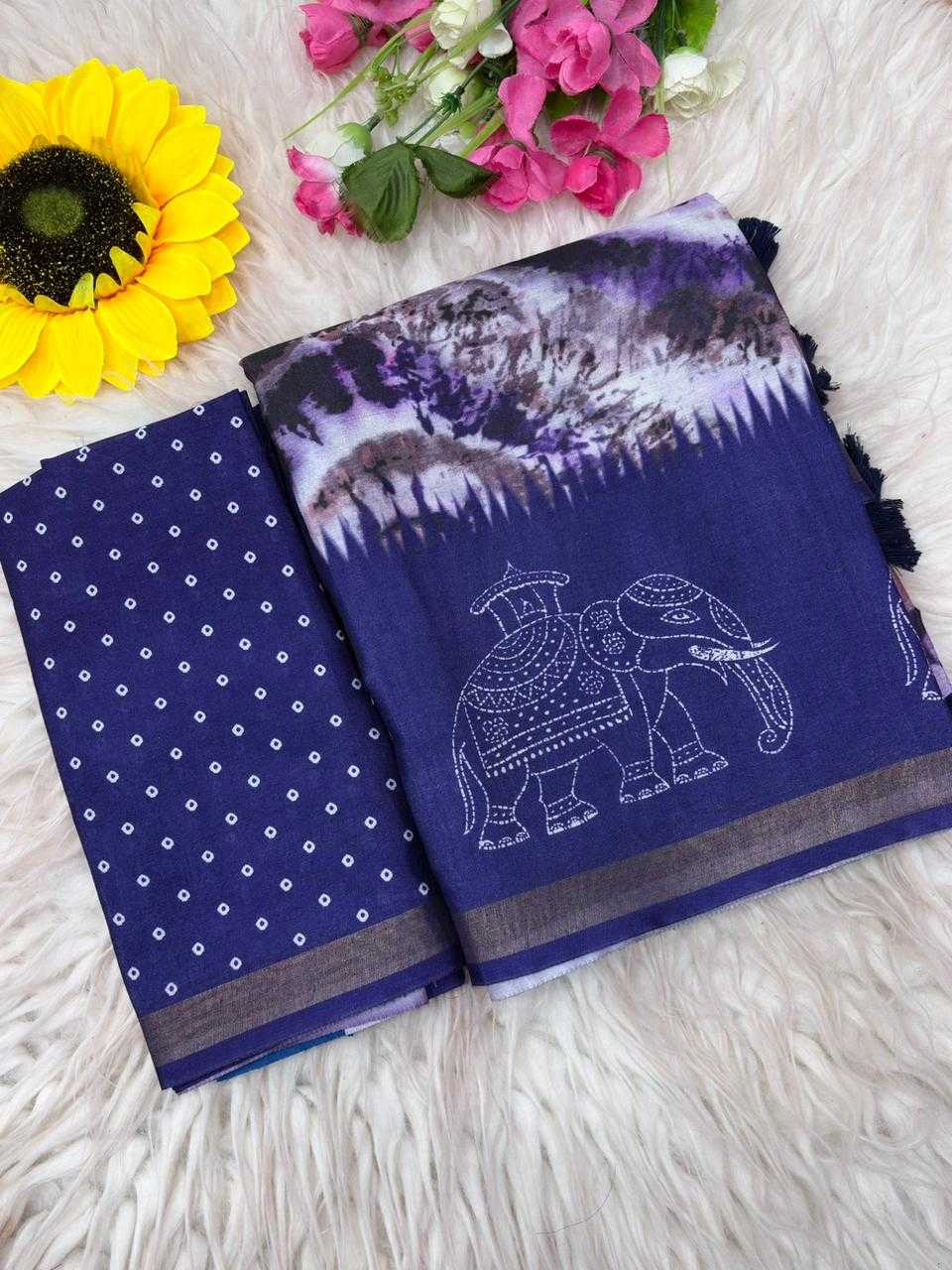 Printed Saree