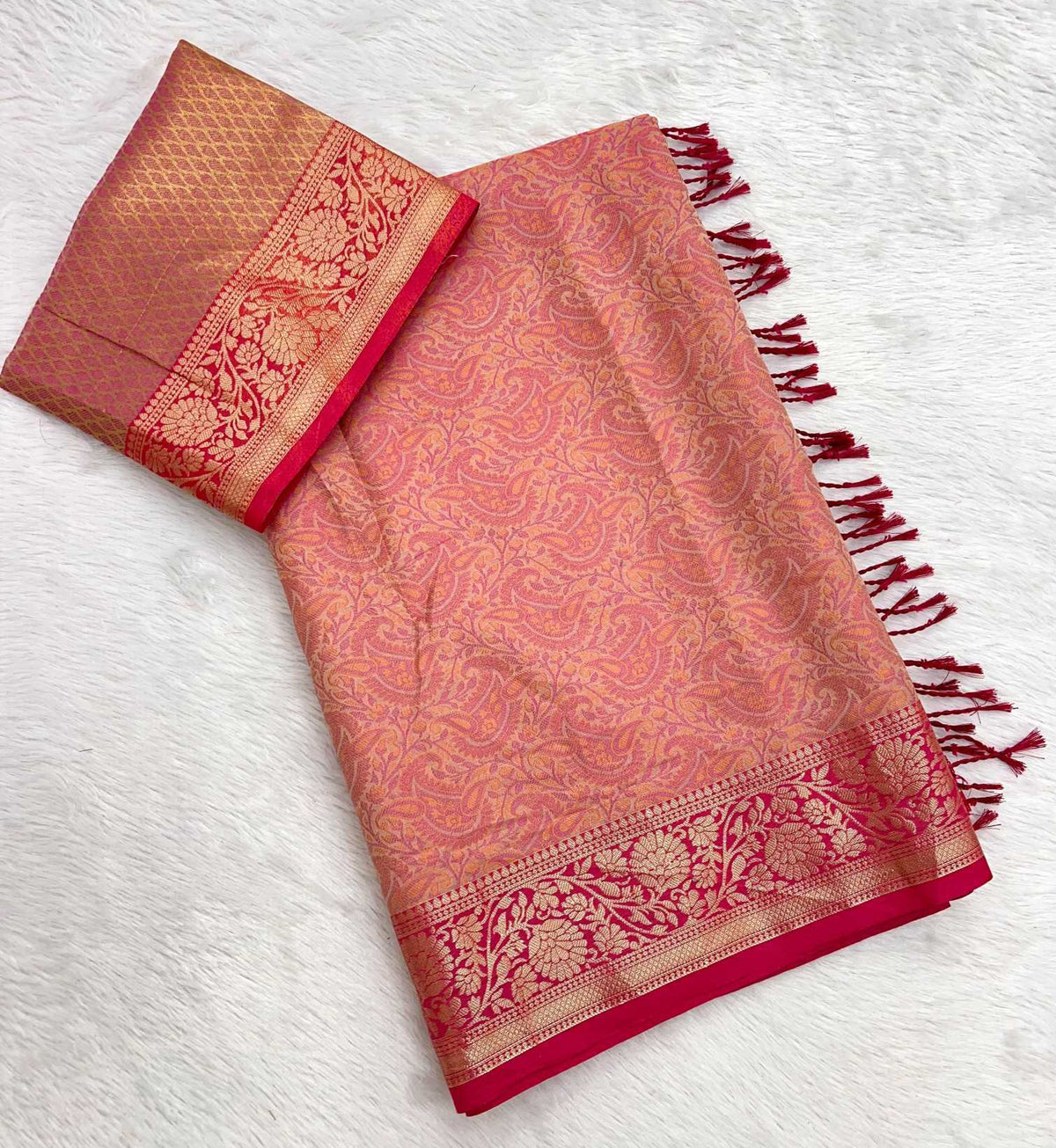 Falak Banarasi Soft Silk Saree