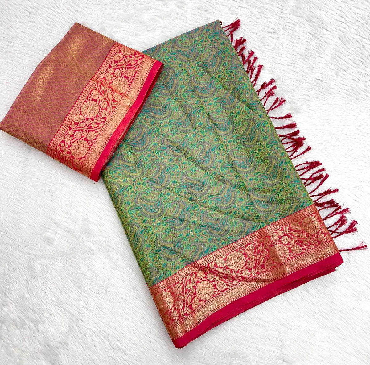 Falak Banarasi Soft Silk Saree