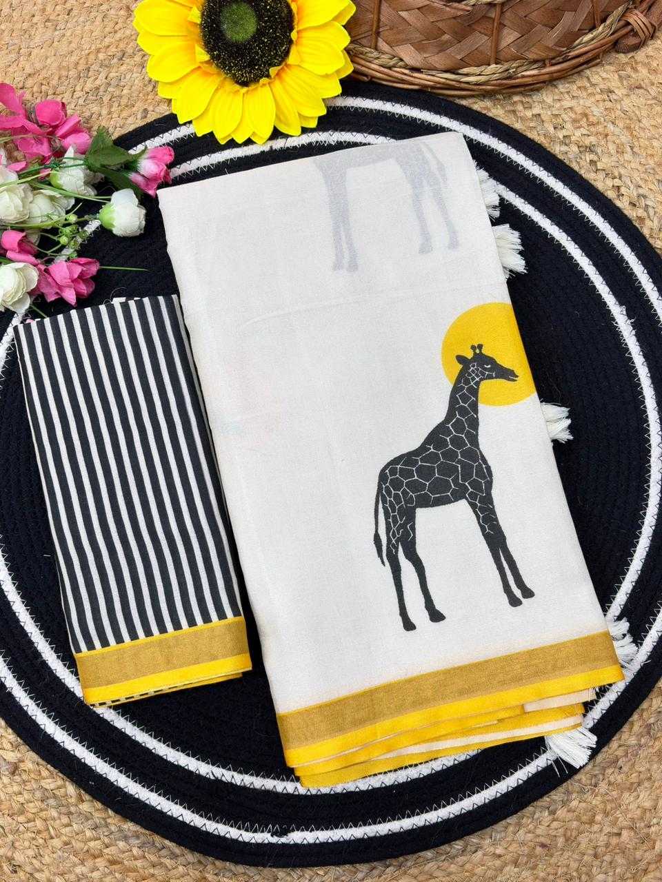 Cotton Printed Saree