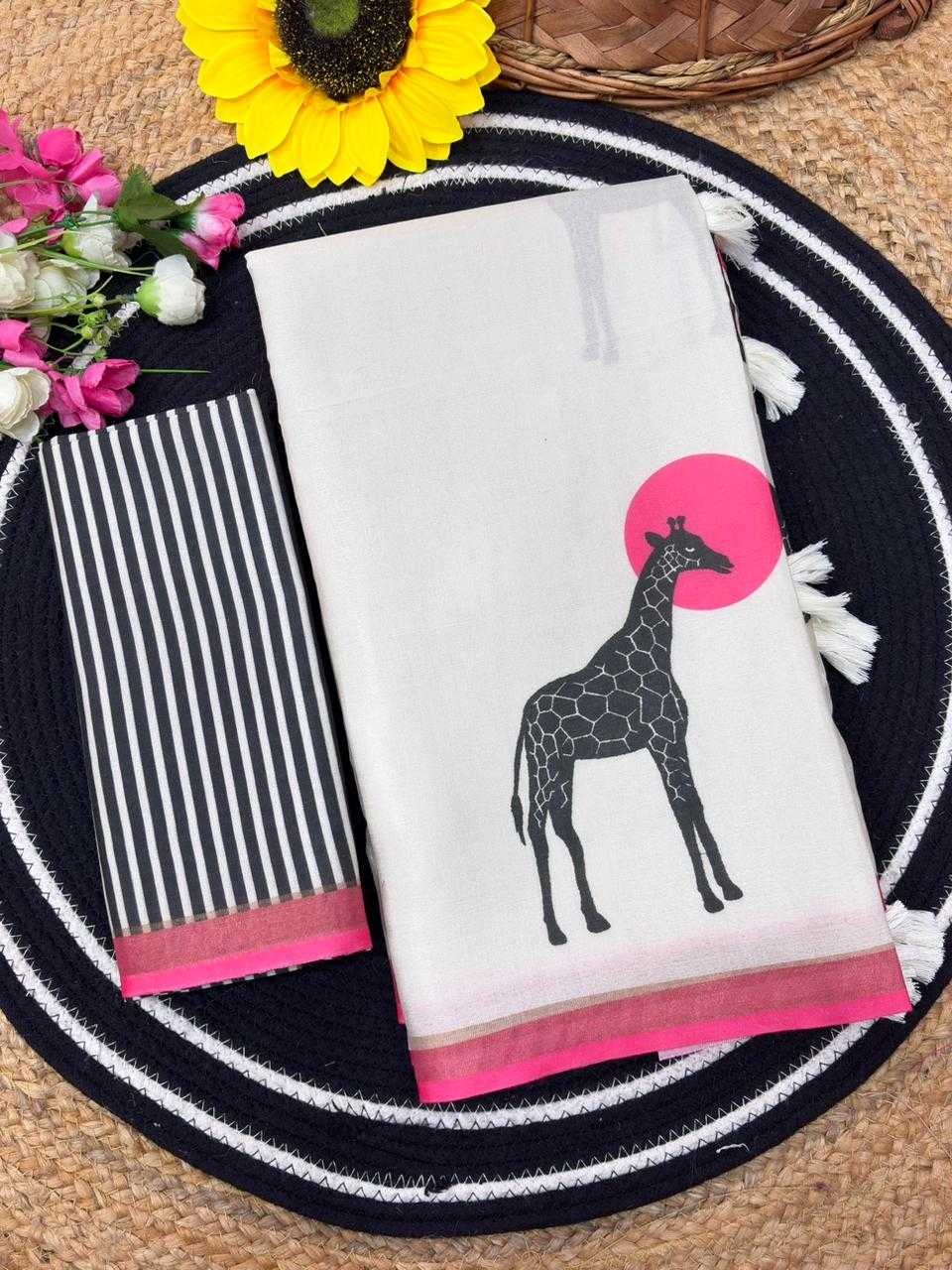 Cotton Printed Saree