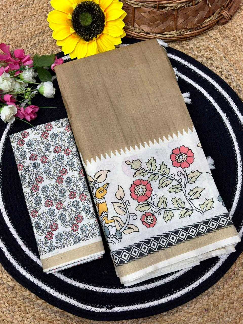Cotton Printed Saree