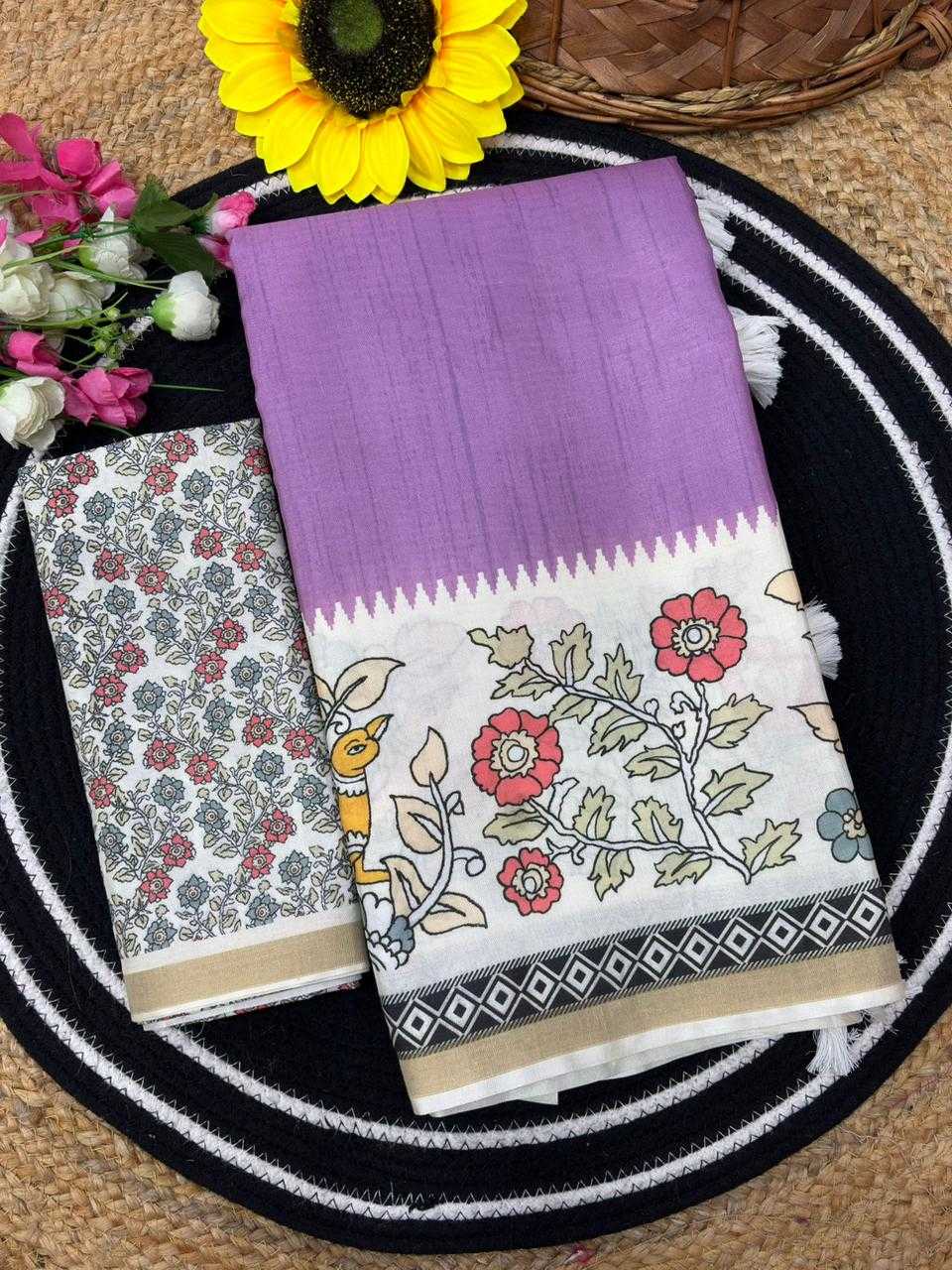 Cotton Printed Saree