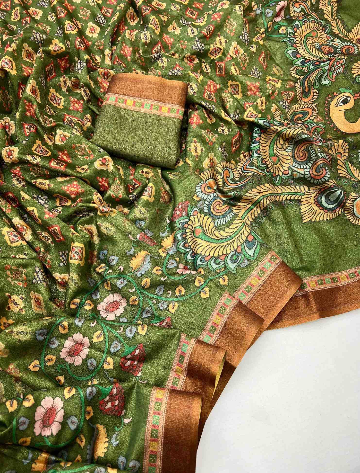 Printed Silk Saree