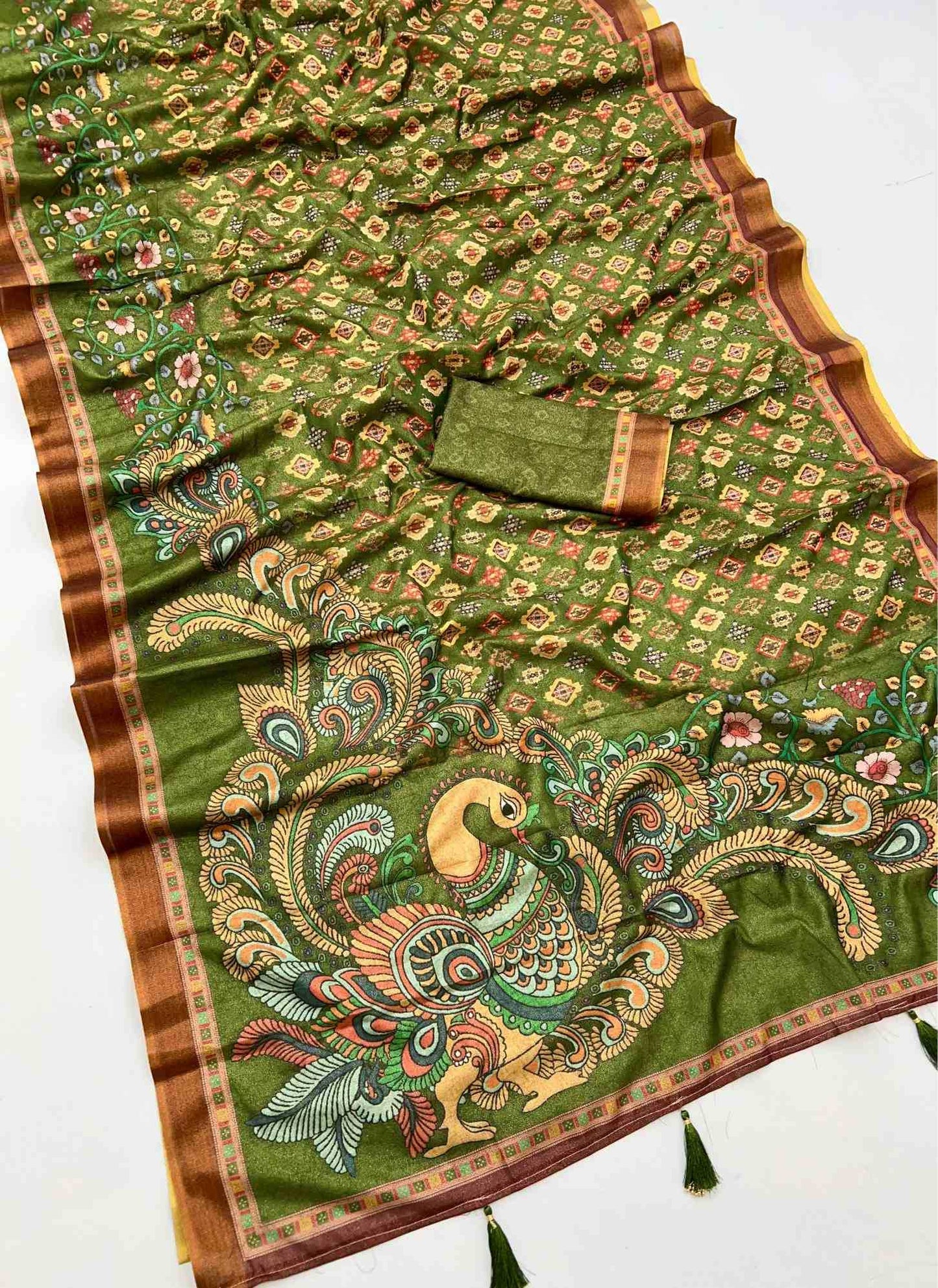 Printed Silk Saree