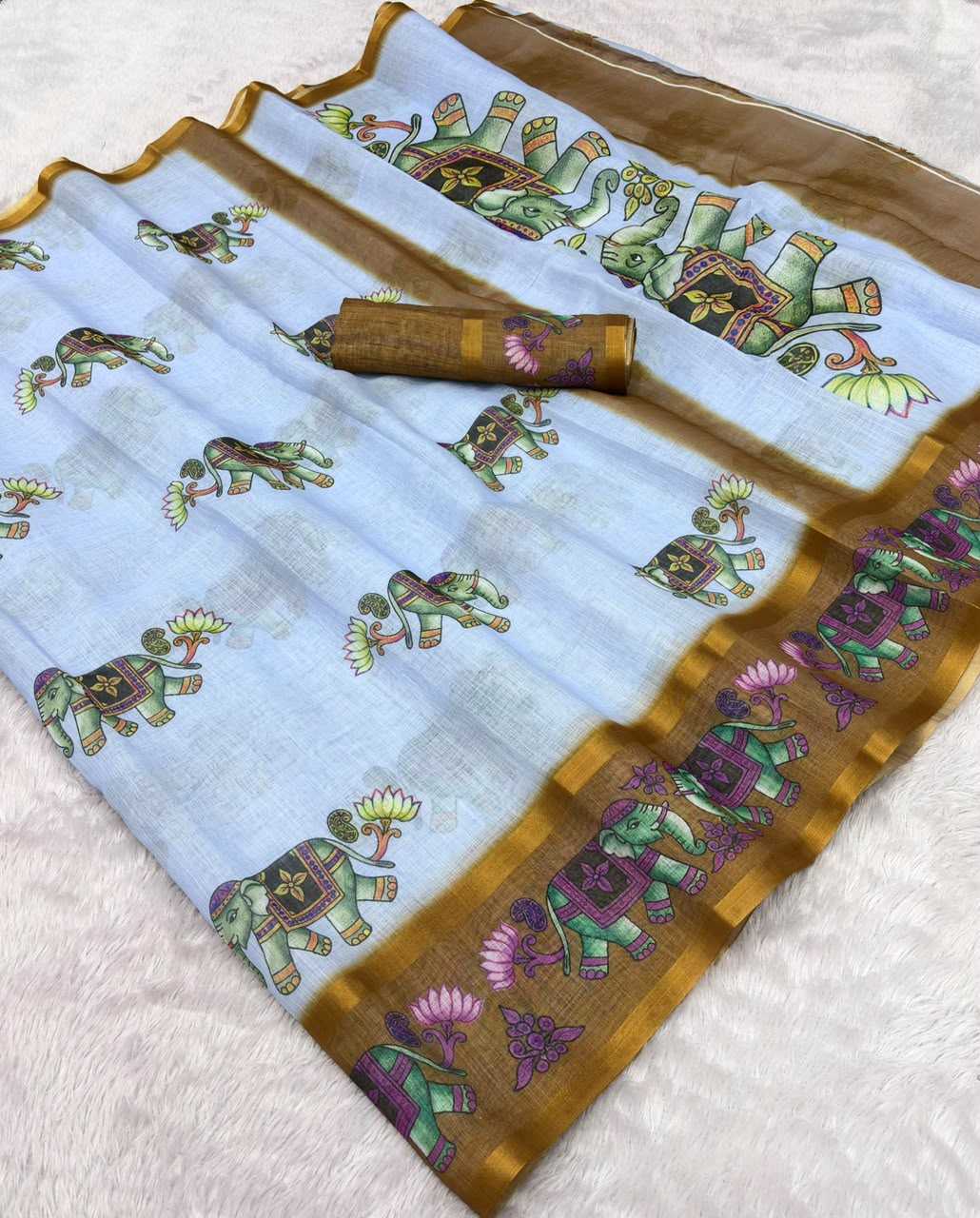 Printed Saree