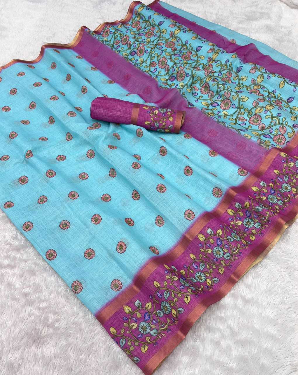 Printed Saree