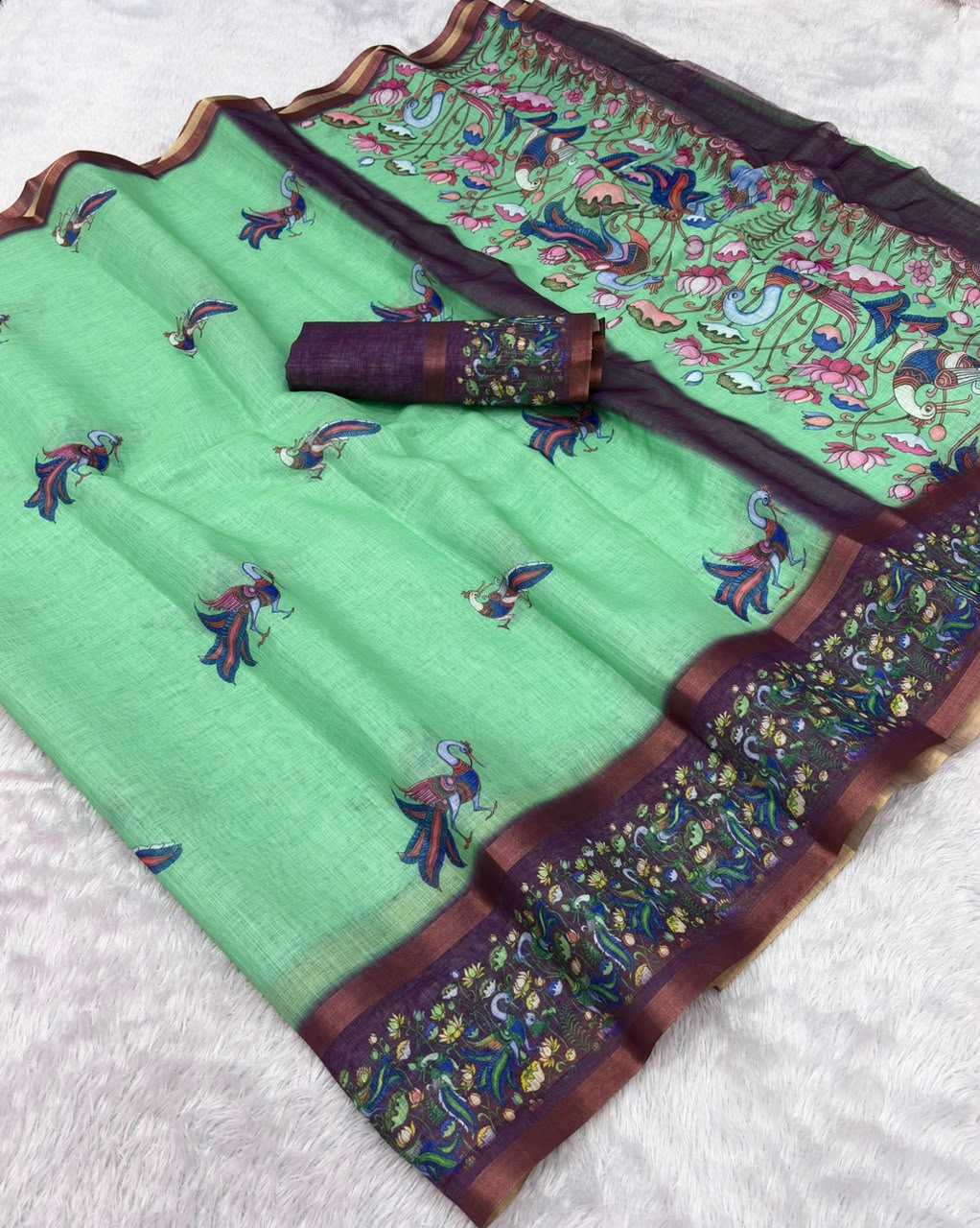 Printed Saree