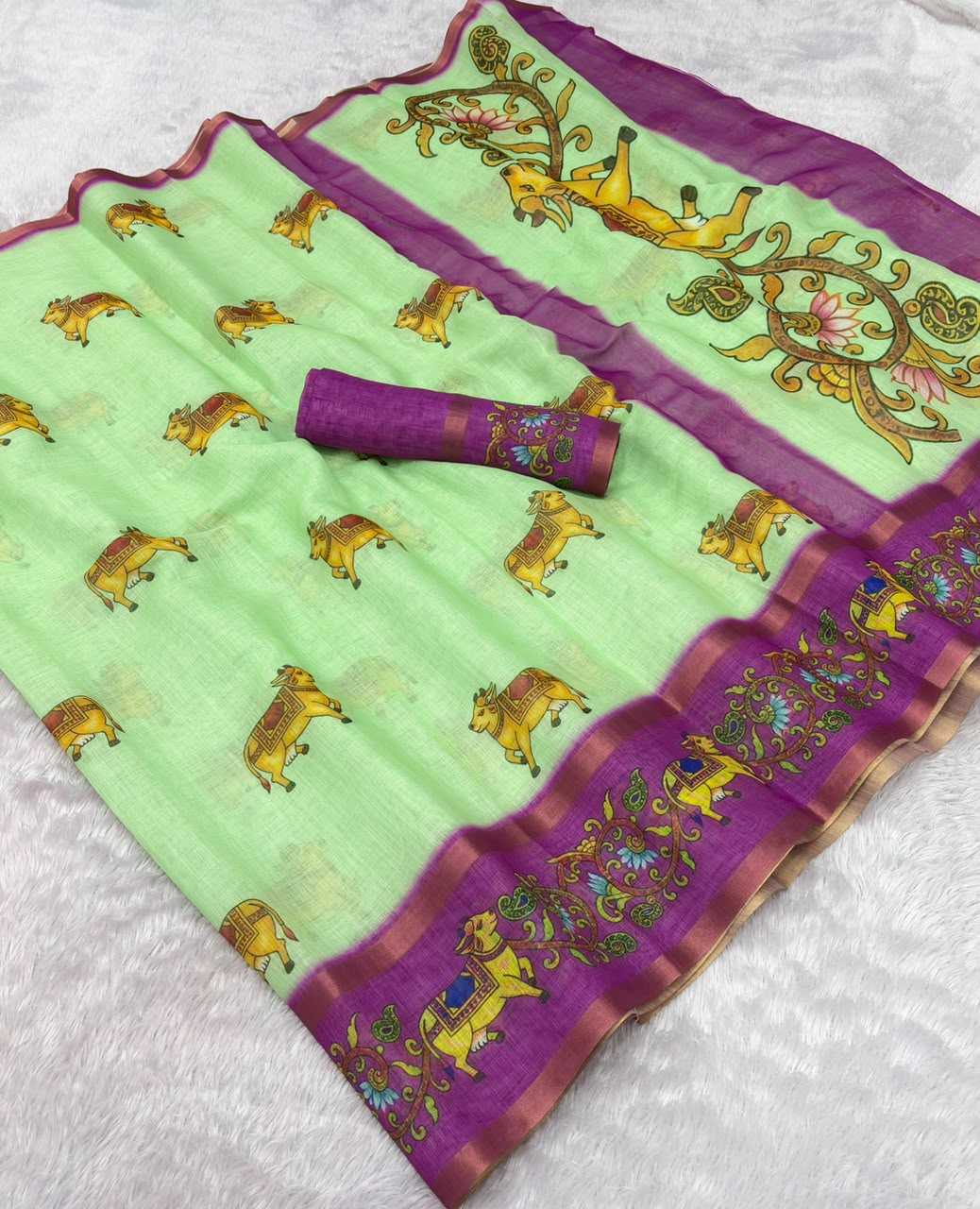 Printed Saree