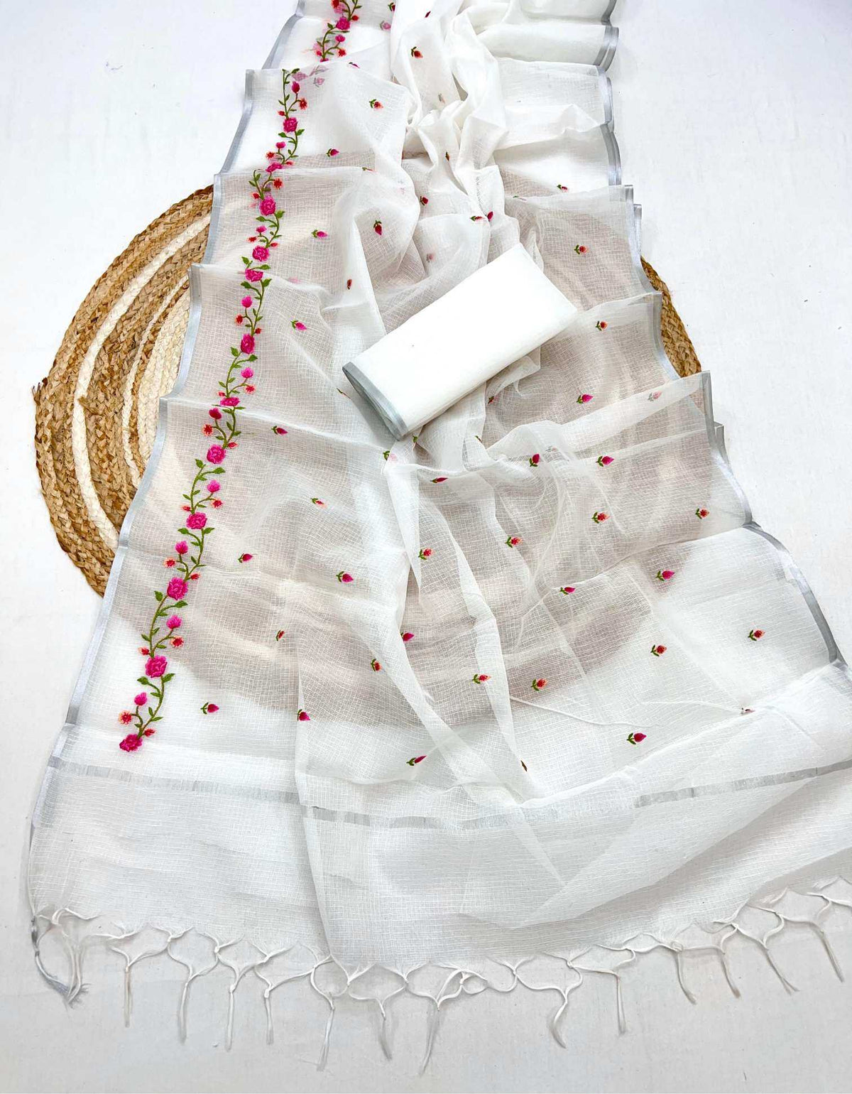 Jaimini Soft Kota Designer Saree