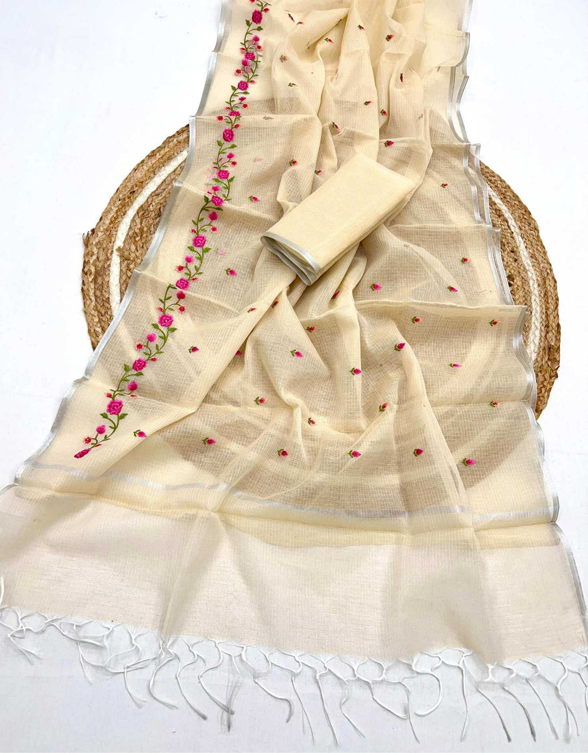 Jaimini Soft Kota Designer Saree