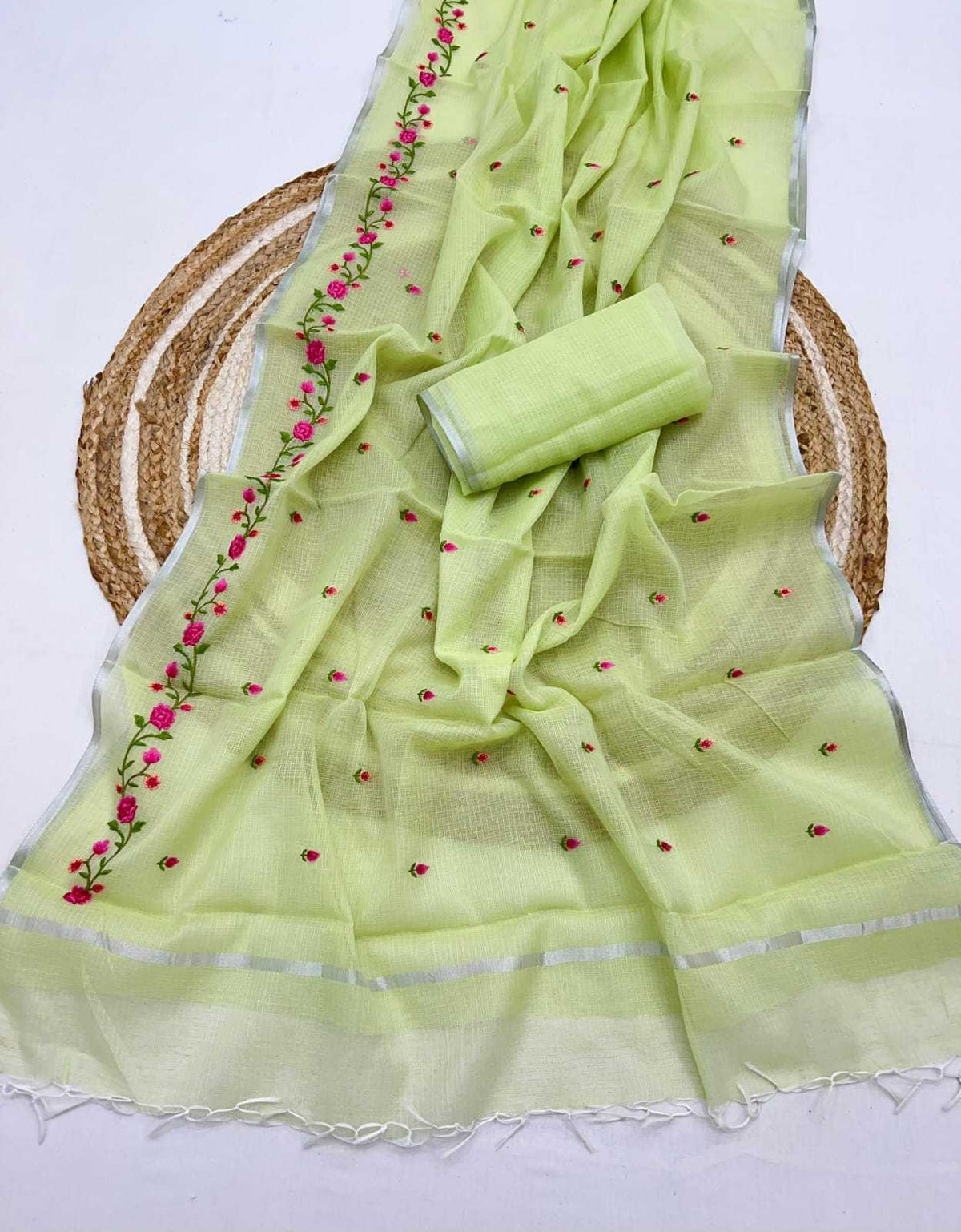 Jaimini Soft Kota Designer Saree