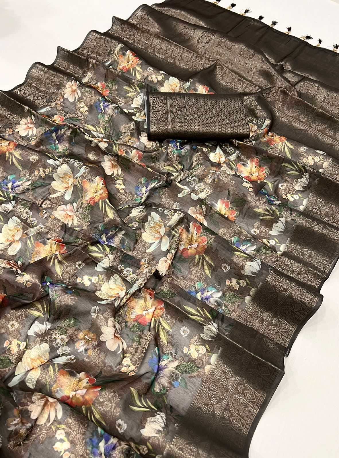 Silk Printed Saree