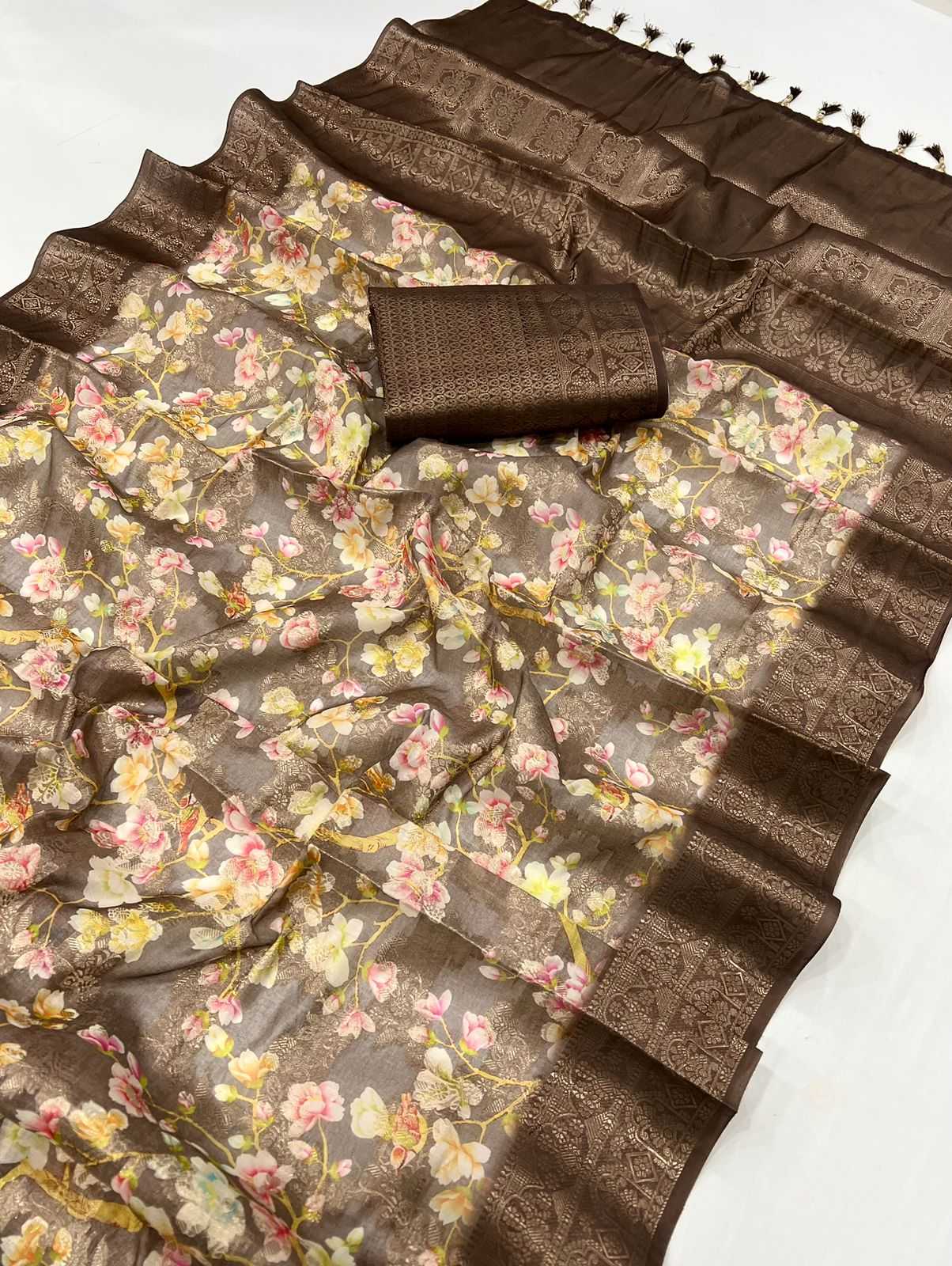 Silk Printed Saree