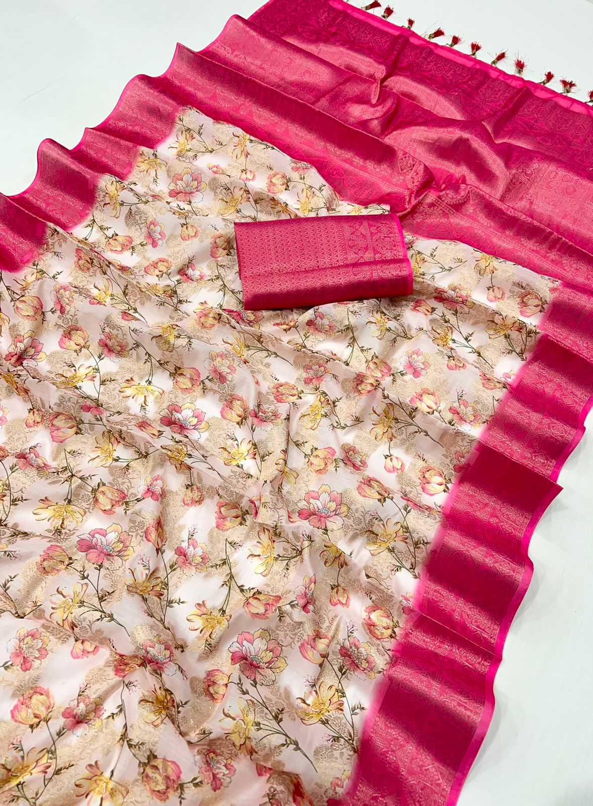Silk Printed Saree