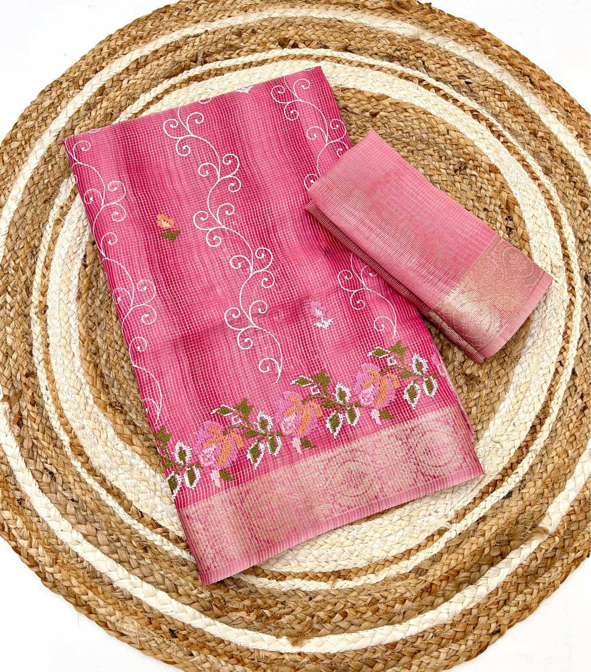 Jhanvi Zari Silk Designer Saree