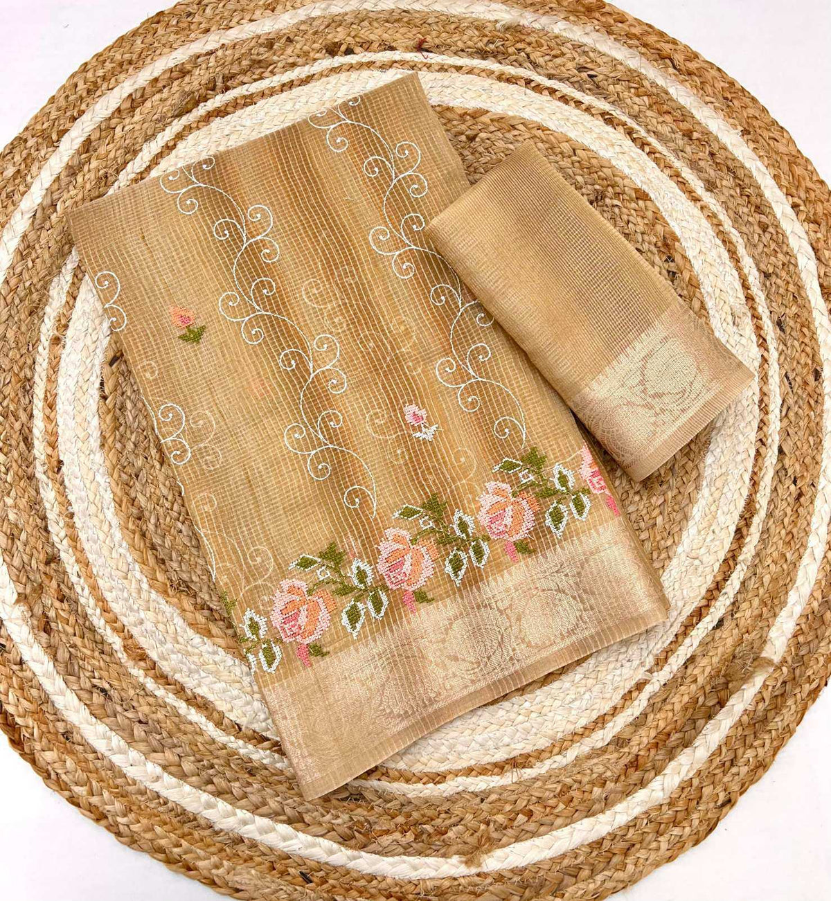 Jhanvi Zari Silk Designer Saree