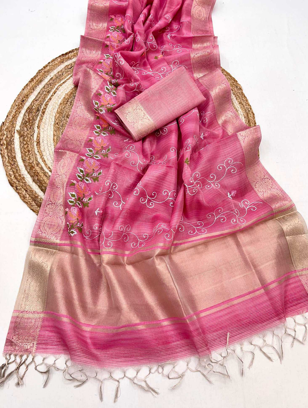 Jhanvi Zari Silk Designer Saree
