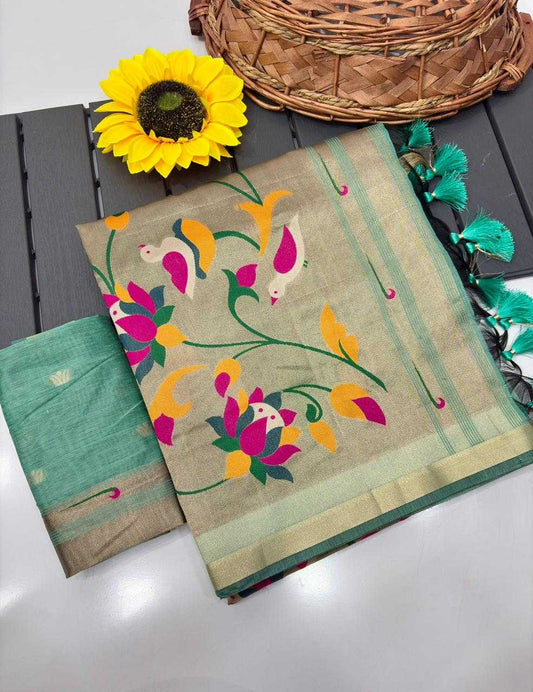 Paithani Silk Soft Saree