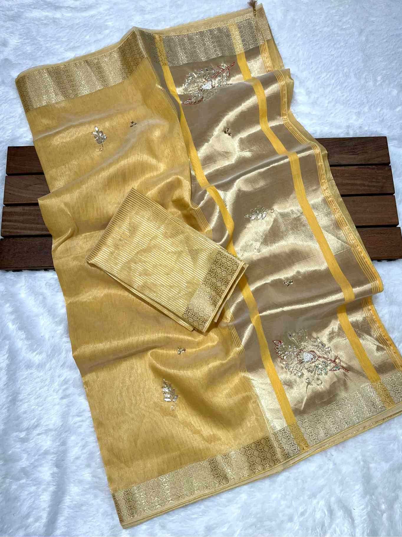 Organza Designer Saree