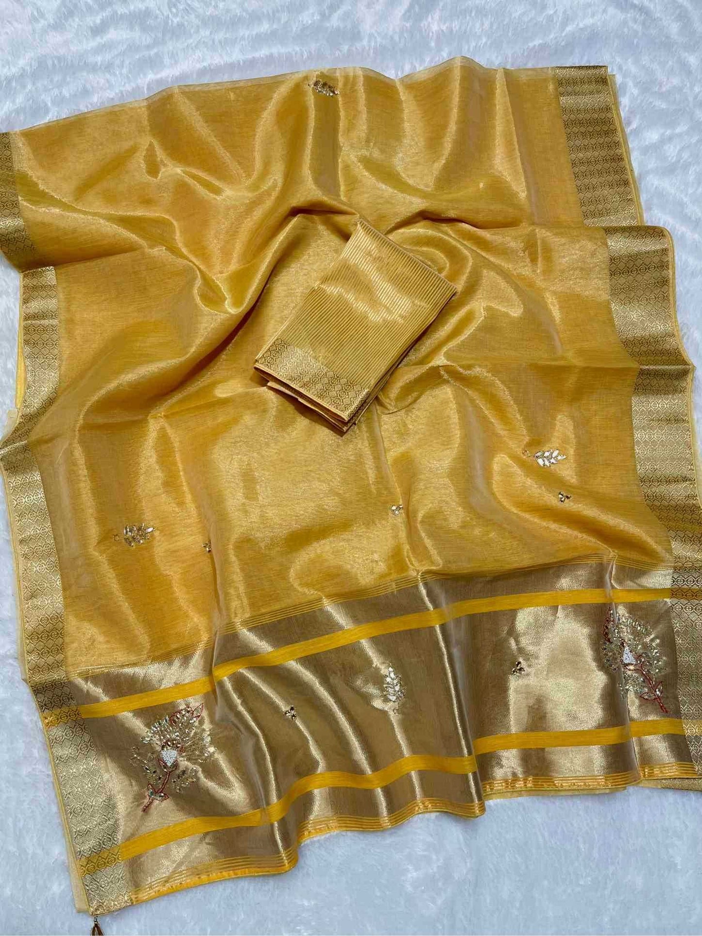 Organza Designer Saree