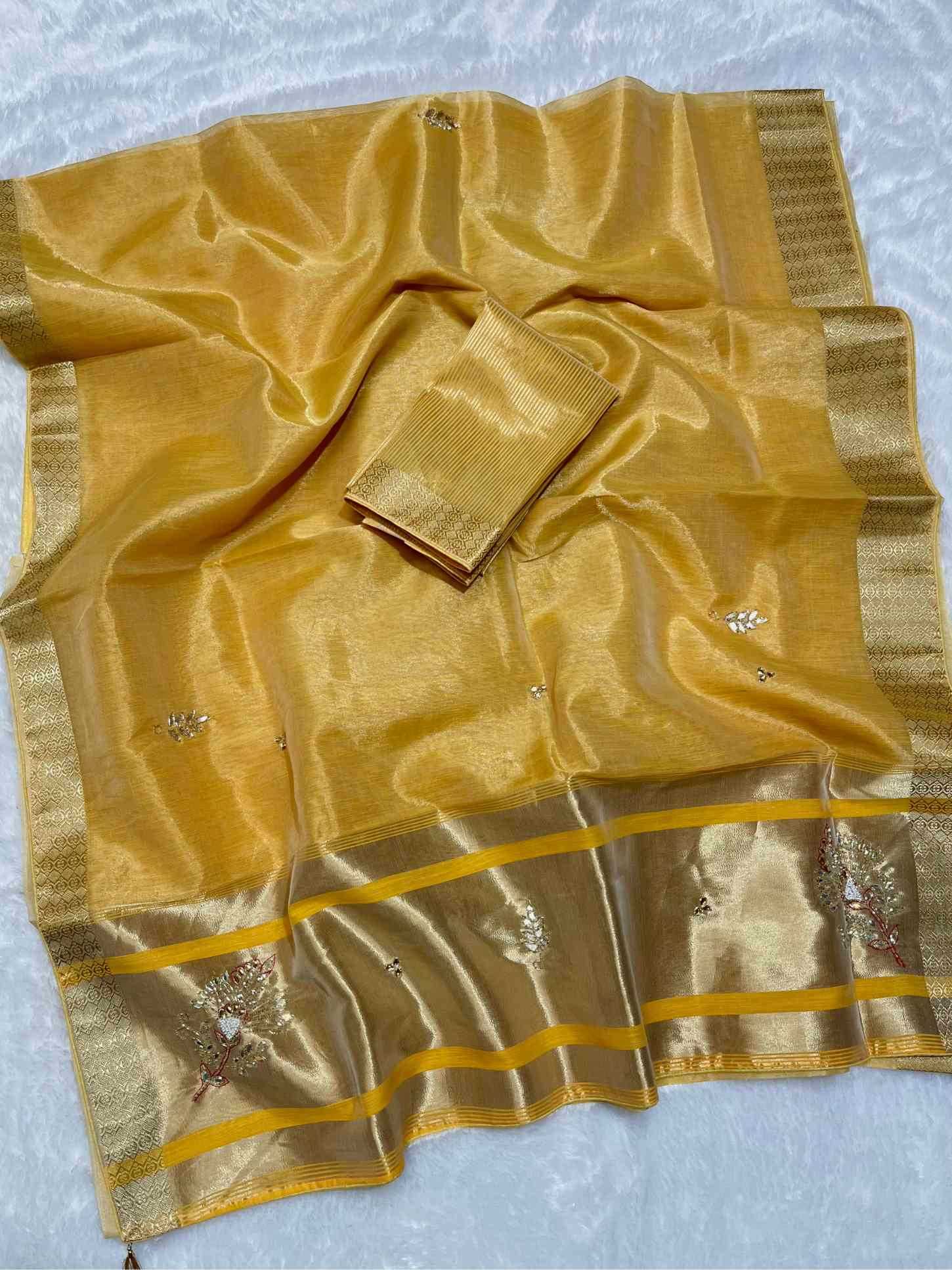 Organza Designer Saree