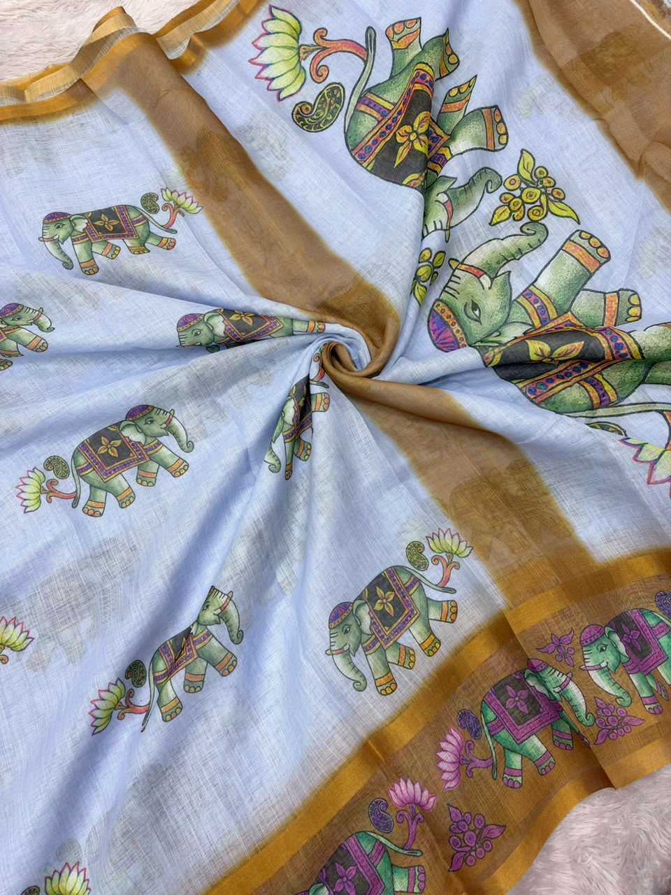 Cotton Fancy Saree
