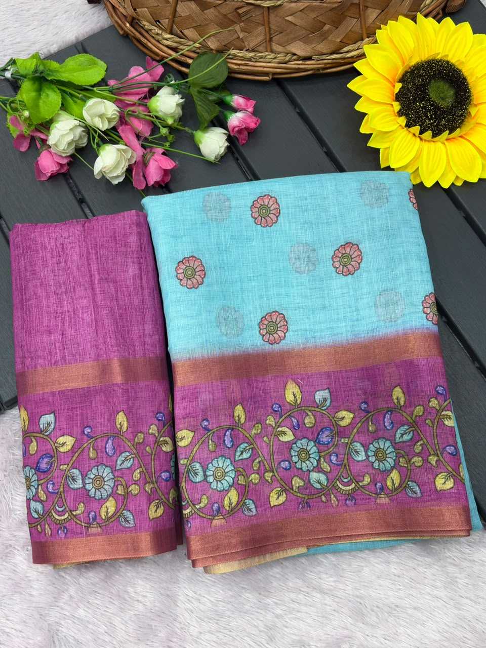 Cotton Fancy Saree