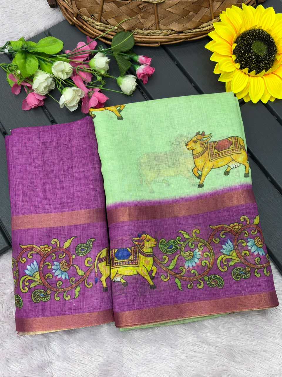 Cotton Fancy Saree