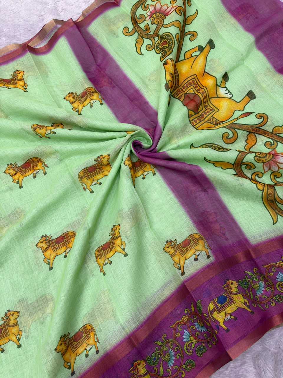 Cotton Fancy Saree