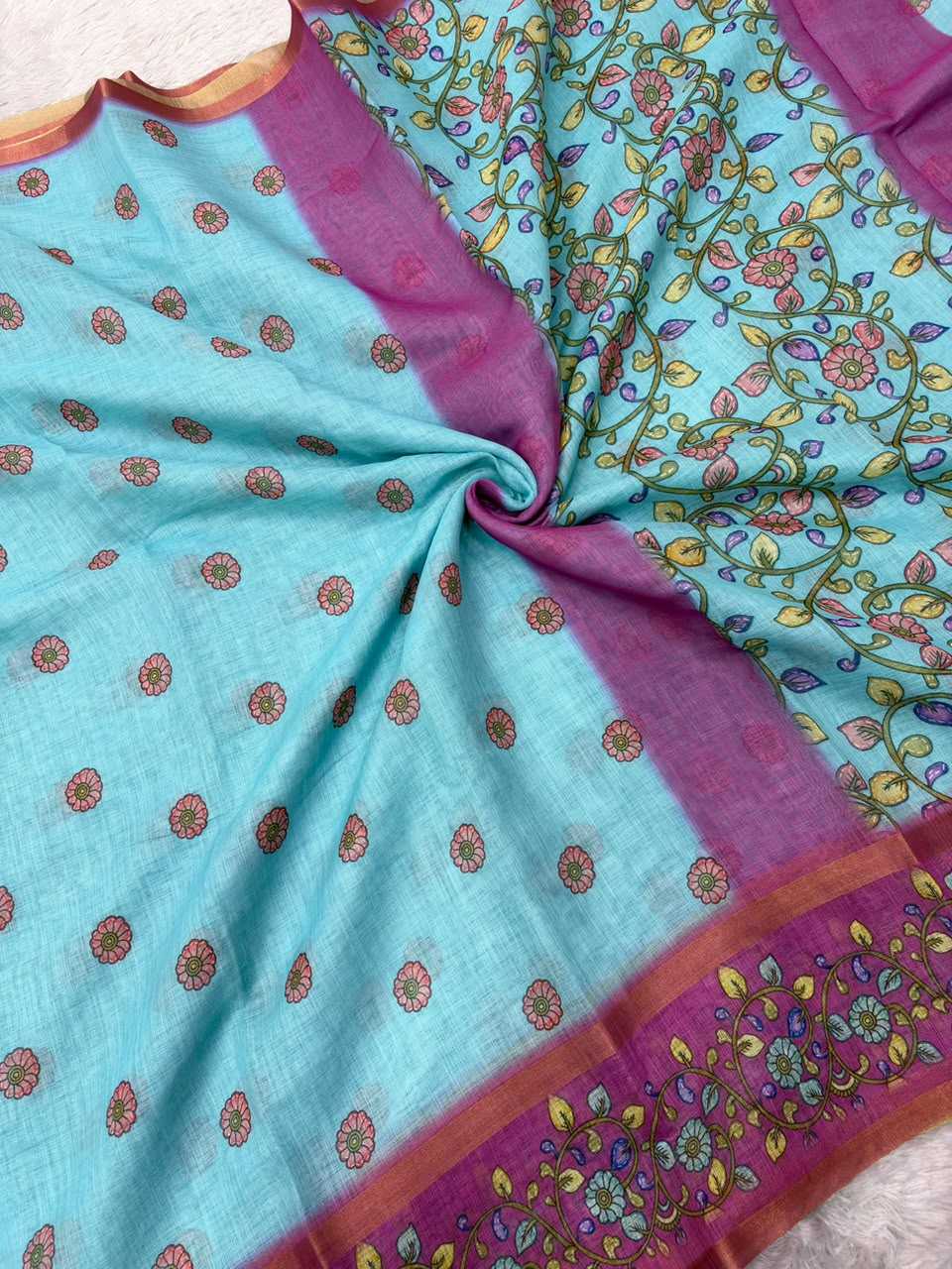 Cotton Fancy Saree
